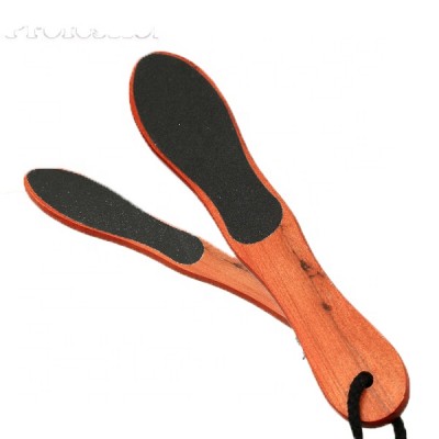 Remove dead hard skin callus OKA wood handle sandpaper pedicure foot rasp